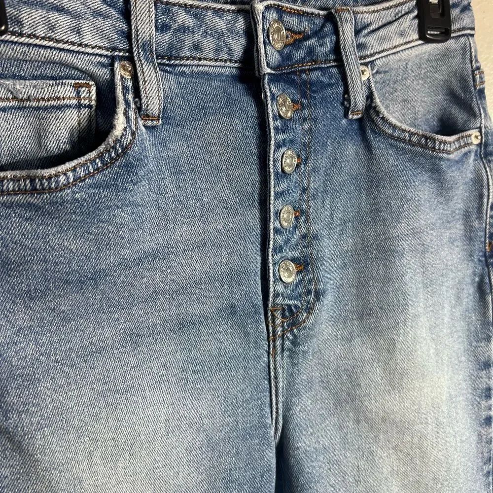 Forever 21 High-Rise distressed Skinny jeans Size 28 - Picture 4 of 14